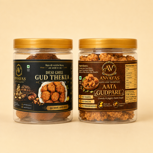 Thekua & Gudpare Combo (400g + 400g)
